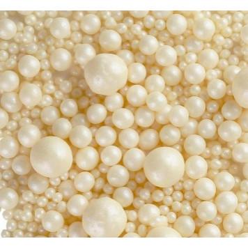 Посыпки рисовые Серебро микс, 100гр