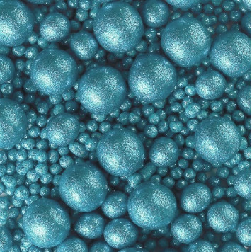 Посыпки Глиттер Голубой, 50гр