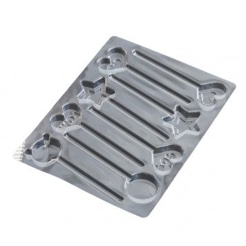 Форма для шоколада 8 ячеек "Развлечения" 24х18,5х1 см