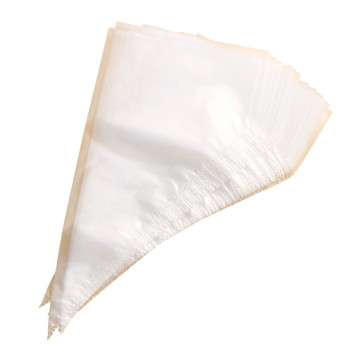 Набор кондитерских одноразовых мешков 25 шт, 40 см, цвет прозрачный