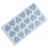 Коврик для айсинга прозрачный, 18 ячеек, 21х11х0,3 см "Флирт"