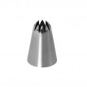 Насадка кондитерская "Закрытая звезда" d 3,4 см, вых. 1,2 см (№ 353)