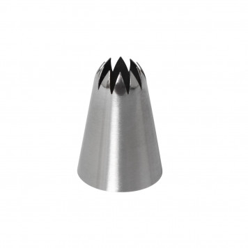 Насадка кондитерская "Закрытая звезда" d 3,4 см, вых. 1,2 см (№ 353)