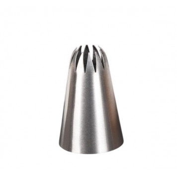 Насадка кондитерская "Закрытая звезда" d 3 см, вых. 1 см  (№ 1E)