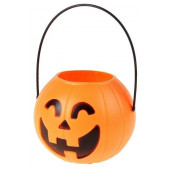 Прикол  конфетница "Тыква" 11*11*9 см 536464