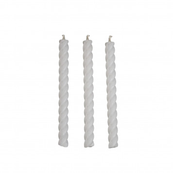 Свечи для торта, белые , 16 шт., 6,5 х 0,5 см 6033115