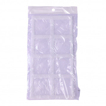 Коврик для айсинга «Квадрат», 8 ячеек, 22,5×11×0,3 см, цвет прозрачный