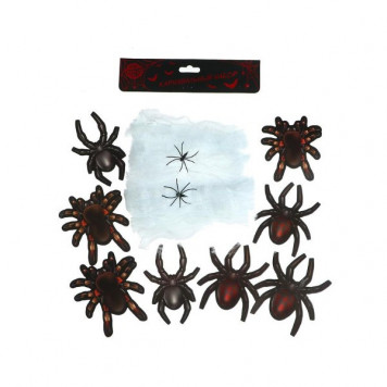 Карнавальный набор "Жуки-пауки" паутина, декор