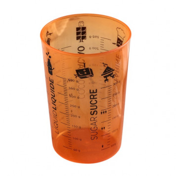 Стакан мерный "Веселая кухня" 400 мл 9х13,5 см, цвет МИКС 4298345