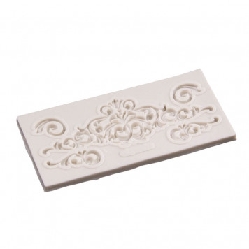 Силиконовый молд JSF1402 "Вензель №1" 6*13 см