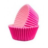 Капсулы бумажные Розовые 50*35 мм, 50 шт