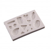 Силиконовый молд JSF395 "Кристаллы" 9,5*6 см