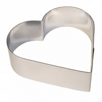 Форма металлическая Сердце для выпечки 11,5*10 см h=5 см