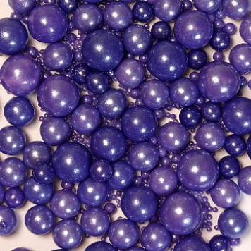 Посыпка микс "Шарики фиолетовые ассорти", 50гр