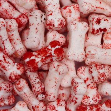 Посыпка кондитерская 3D "Кости кровавые", 50гр