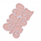 Форма для леденцов 10 ячеек 16,5х10х0,7 см "Цифры", цвет белый