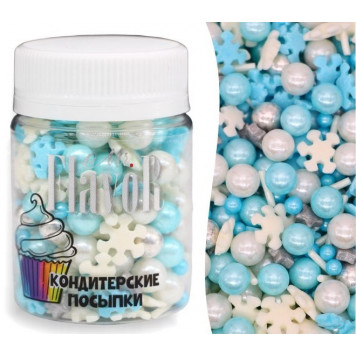 Посыпки Mr.Flavor Снежный узор, 50г