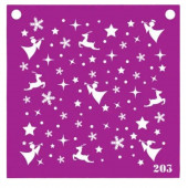 Трафарет №203 (Ангелочки)