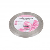 Лента атласная №179(172) 6мм*25±1ярд(23м±1м) светло-серый АУ