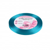 Лента атласная №47 6мм*25±1ярд(23м±1м) морская волна