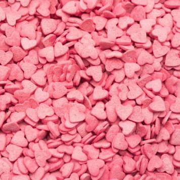 Посыпки Сердечки розовые МИНИ, 50гр