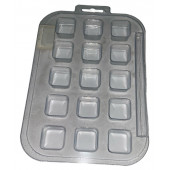 Форма для шоколада "Конфеты квадратные 25*25*12"