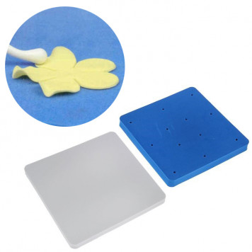 Набор матов для сушки и моделирования цветов из мастики 19,5*19,5 см, 2 шт