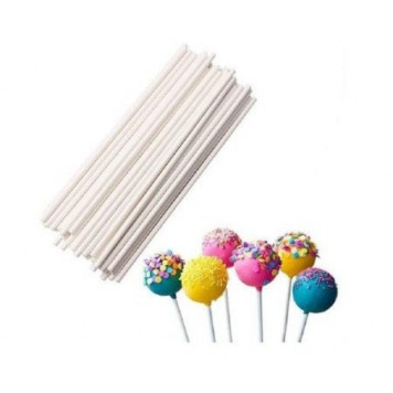 Палочки пластиковые для кейк-попсов и леденцов, 100 шт.