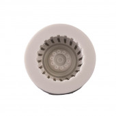 Силиконовый молд Колесо №2, 4,5 см