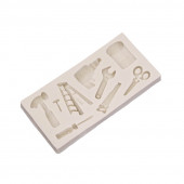 Силиконовый молд "Инструменты" 5,5*11 см