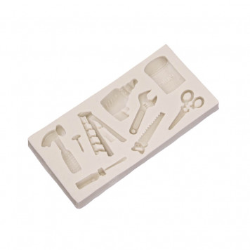 Силиконовый молд "Инструменты" 5,5*11 см