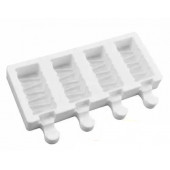 Форма силиконовая для мороженого "Маракаибо" 32*68 мм, 4 ячейки