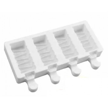 Форма силиконовая для мороженого "Маракаибо" 32*68 мм, 4 ячейки