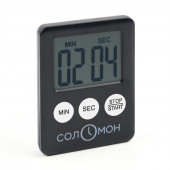 Таймер кухонный "Соломон" на магните, с настольной подставкой, электронный, 5.3 х 7 см 5219669