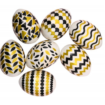 Термонаклейки на 7 яиц «Роскошь», 7,3 х 34,2 см