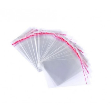 Пакетики 15*23 на липкой ленте, 100шт