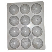 Форма для шоколада Полусфера 37мм, 12 ячеек