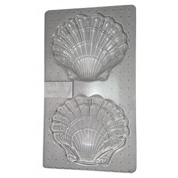 Форма для шоколада РАКУШКА МАЛАЯ / 2 шт