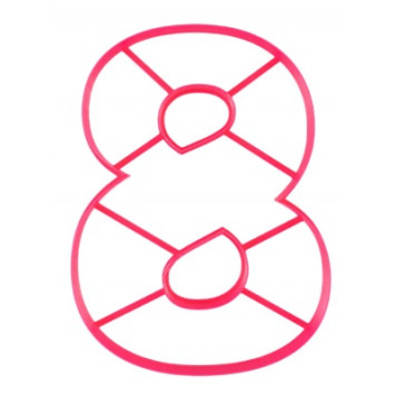 Вырубка для коржей Цифра 8, 14*22см