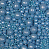 Посыпки рисовые Голубой микс, 100гр