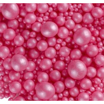 Посыпки рисовые Малиновый микс, 100гр