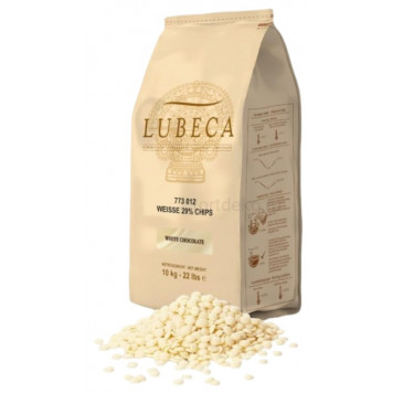 Шоколад Lubeca белый 29%, 500гр