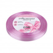 Лента атласная №141(76) 10мм*25±1ярд(23м±1м) тёплый лавандовый АУ