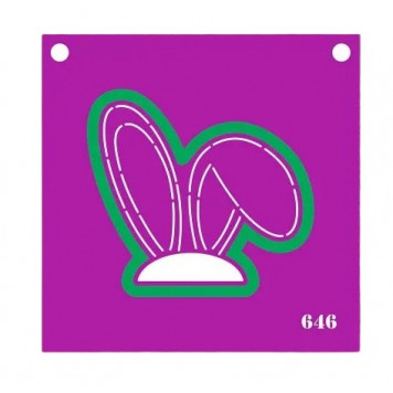 Форма №646 Ушки зайки