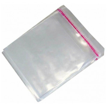 Пакет с клапаном и скотчем 85 х 85 + 30 мм 100 шт