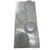 Форма для шоколада КОРЗИНКА 4 шт