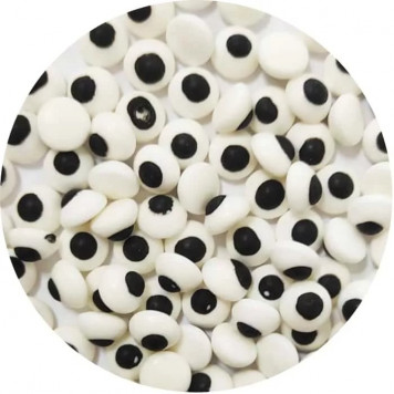 Посыпка Глазки белые 7мм, 50г