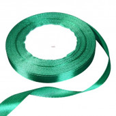 Лента атласная Изумрудная (126) 10 мм, 30 метров
