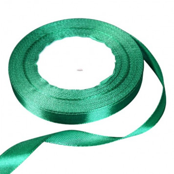 Лента атласная Изумрудная (126) 10 мм, 30 метров