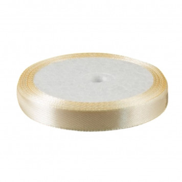 Лента атласная Айвори (08) 10 мм, 10 метров